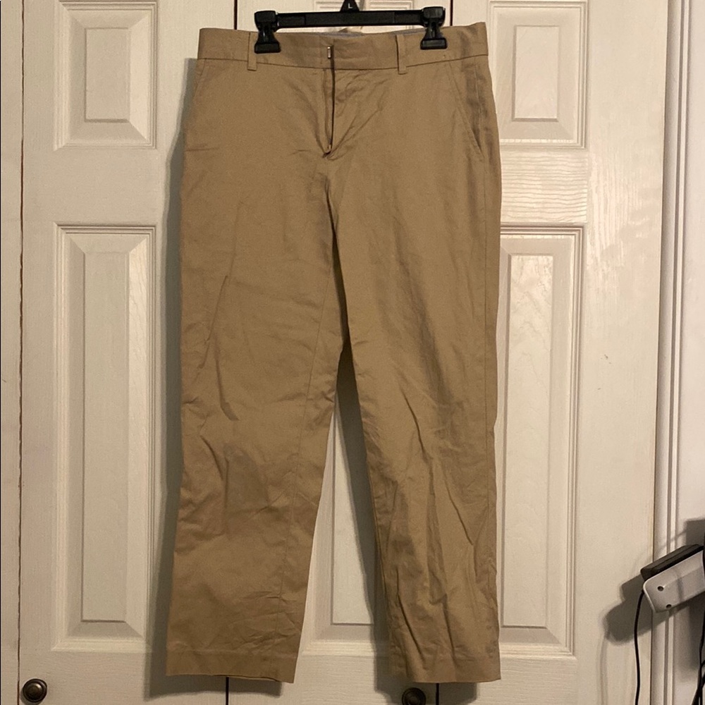 Tommy Hilfiger Tan Chinos Classic Flat Front Design